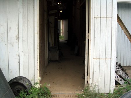131 Drive-In Theatre - Inside Screen Tower (newer photo)